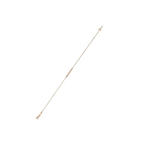 Bracelet Chopard Ice Cube en or rose et pavage de diamants