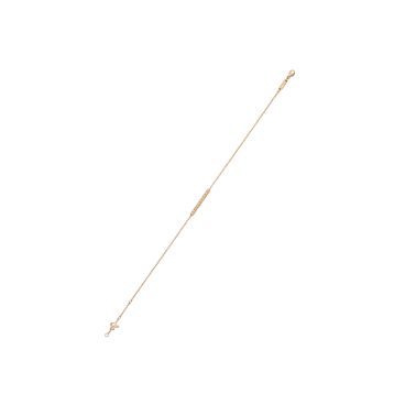 Bracelet Chopard Ice Cube en or rose et pavage de diamants