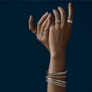 Bague Chopard Ice Cube en or rose