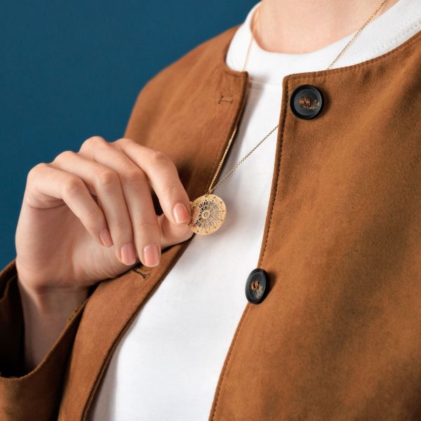 Lepage Colette 100 year medal in yellow gold