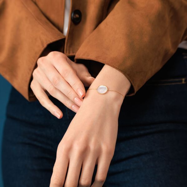 Bracelet Lepage Colette en or rose