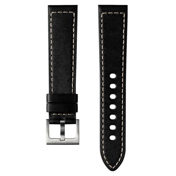 Hamilton Khaki Field Strap - 20 mm Leather - Choice of colors