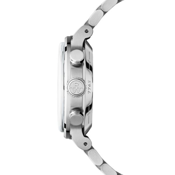 Raymond Weil Millesime Chronograph Tri-Compax automatic black dial steel bracelet 39,5 mm