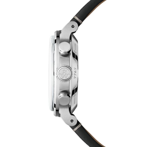 Raymond Weil Millesime Chronograph Tri-Compax automatic black dial leather strap 39,5 mm