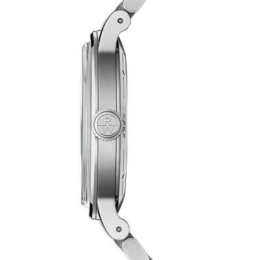 Montre Raymond Weil Millesime Automatique Seconde Centrale cadran anthracite bracelet acier 39,5 mm