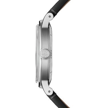 Montre Raymond Weil Millesime Automatique Seconde Centrale cadran anthracite bracelet cuir 39,5 mm