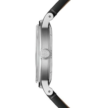 Montre Raymond Weil Millesime Automatique Seconde Centrale cadran anthracite bracelet cuir 39,5 mm