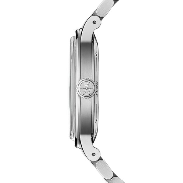Raymond Weil Millesime Automatic Central Seconds green dial steel bracelet 35 mm