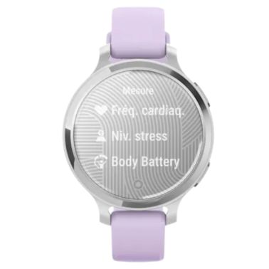 Garmin Lily 2 Active Watch with Lilac Silicone Strap, 38 mm