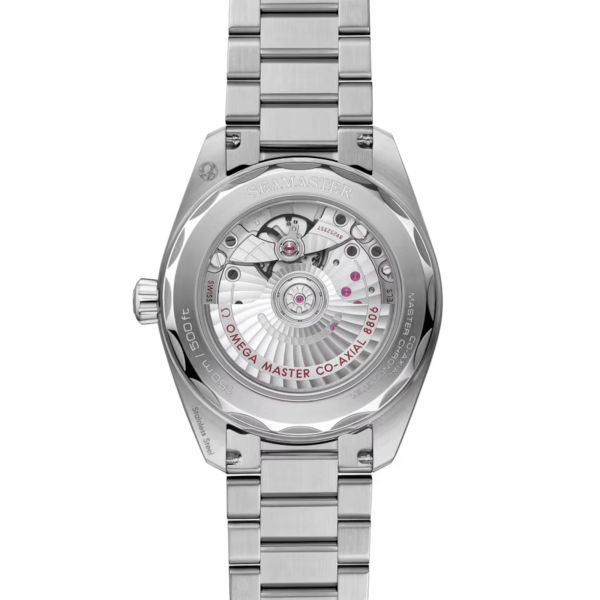 Omega Seamaster Railmaster Co-Axial Master Chronometer grey dial steel bracelet 38 mm