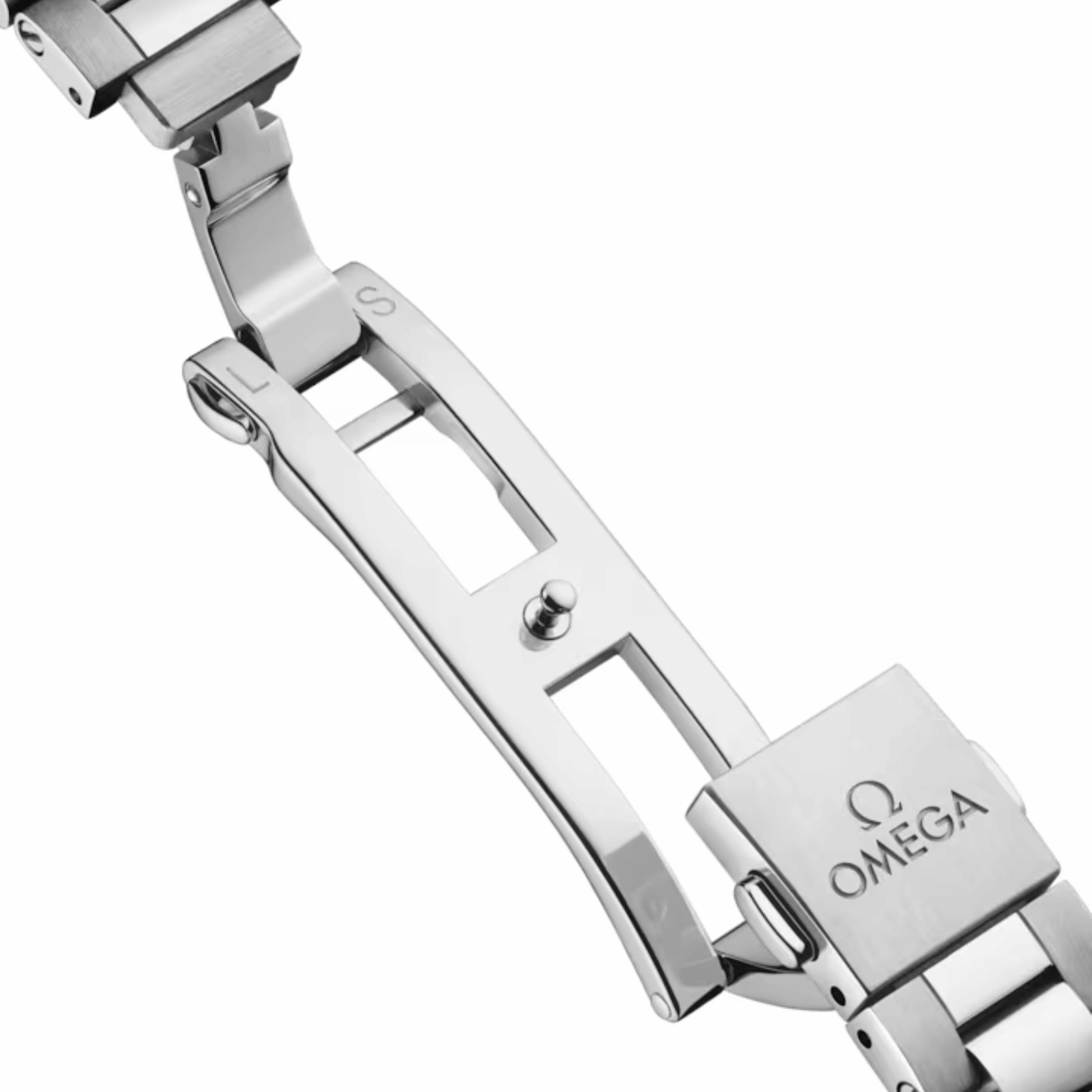 Omega Seamaster Railmaster Co-Axial Master Chronometer grey dial steel bracelet 38 mm