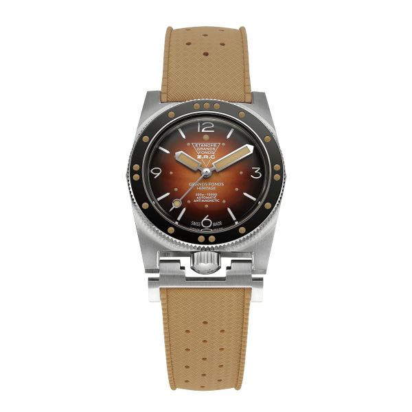 ZRC Grands Fonds 300 SMOKE tropicalized dial rubber strap 39 mm