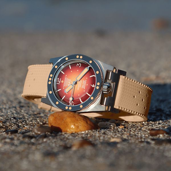 ZRC Grands Fonds 300 SMOKE tropicalized dial rubber strap 39 mm