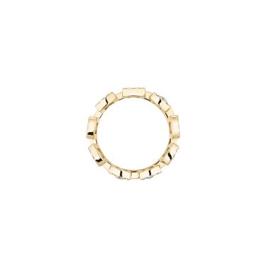 Bague Messika Move Iconica Pavée en or jaune et diamants 