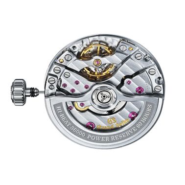 Montre Grand Seiko Evolution 9 "Mountainscape" Hi-Beat automatique cadran bleu glacier bracelet acier 40 mm