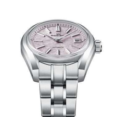 Montre Grand Seiko Heritage 62GS "Sakura-Kakushi" cadran rose bracelet acier 30 mm