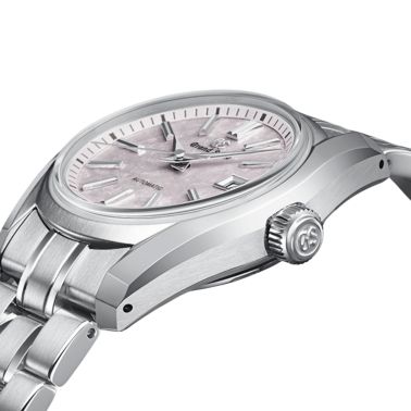 Montre Grand Seiko Heritage 62GS "Sakura-Kakushi" cadran rose bracelet acier 30 mm