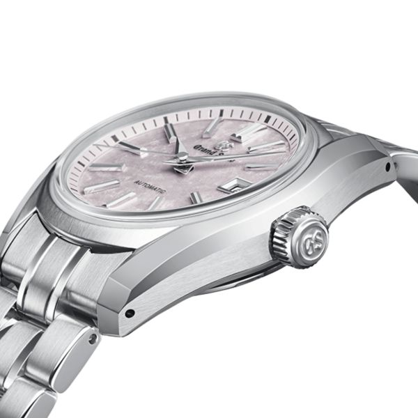 Montre Grand Seiko Heritage 62GS "Sakura-Kakushi" cadran rose bracelet acier 30 mm