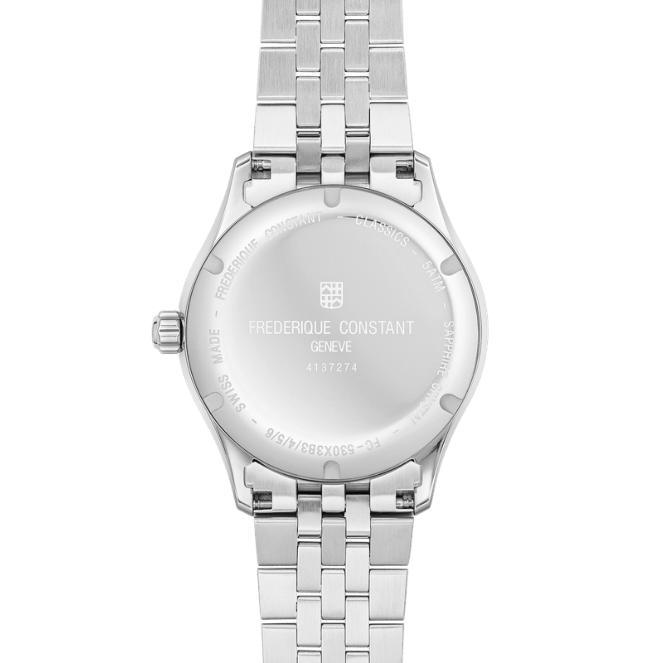 Montre Frédérique Constant Classics Index Small Seconds Automatic cadran vert bracelet acier 39 mm