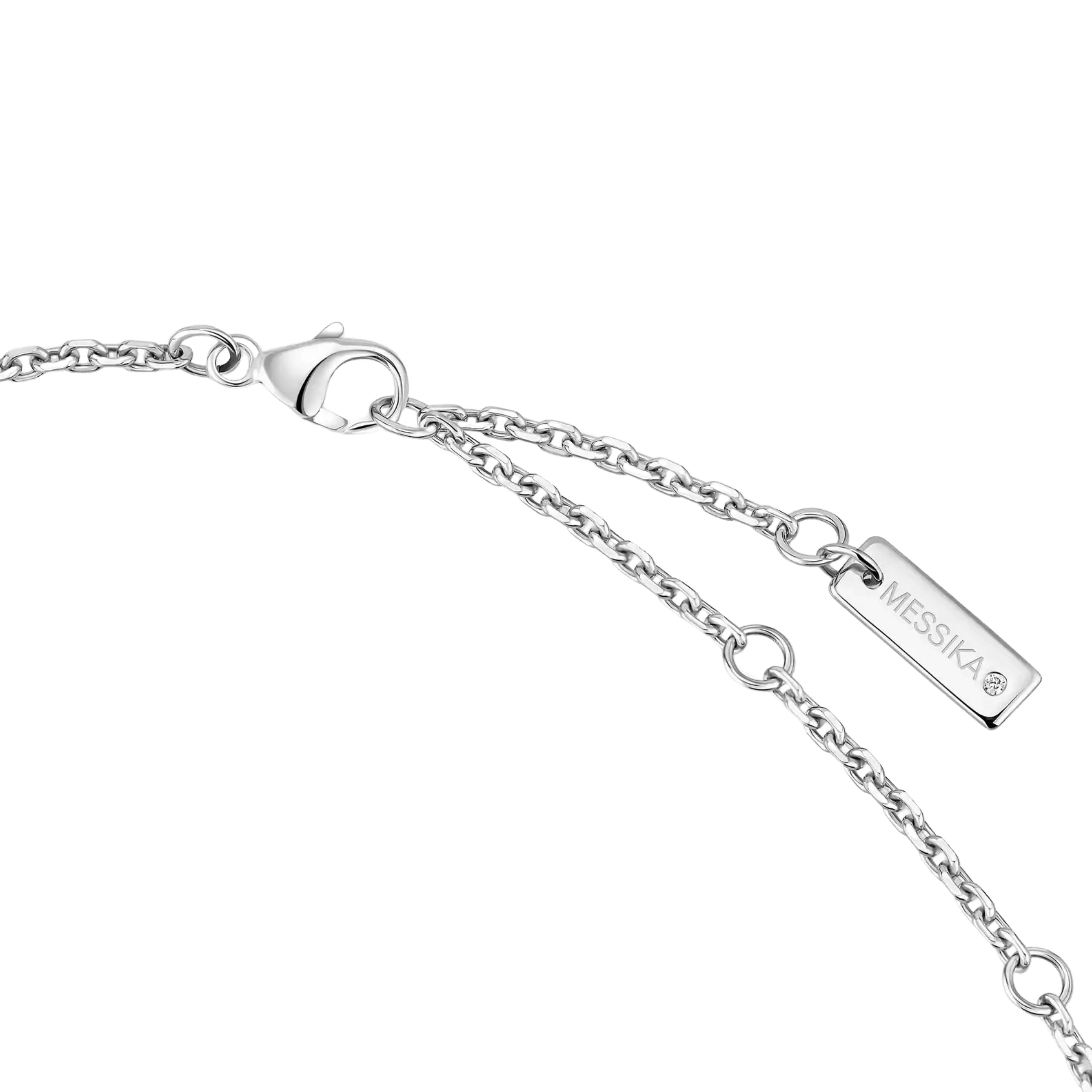 Messika Move Classic Chiseled necklace in rose gold and diamonds