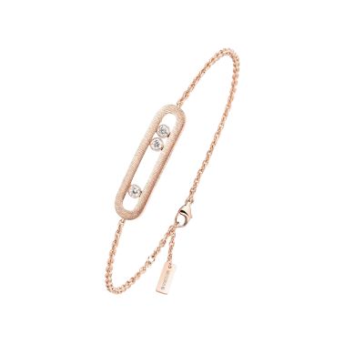 Messika Move Classic bracelet in rose gold and diamonds