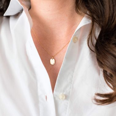 Lepage Colette Coussin medal in yellow gold and diamond