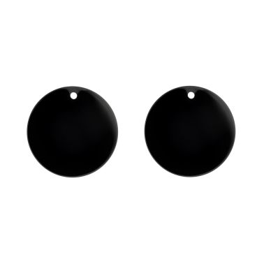 Jetons Lepage Colette Notre-Dame pour boucles d'oreilles en onyx