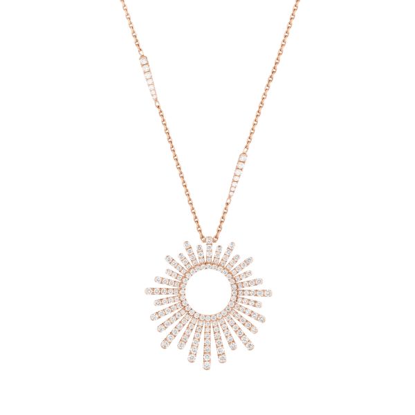 copy ofCollier Korloff Divine Fougue Rayons en or rose et diamants