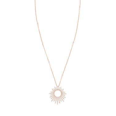 Collier Korloff Divine Fougue Rayons en or rose et diamants