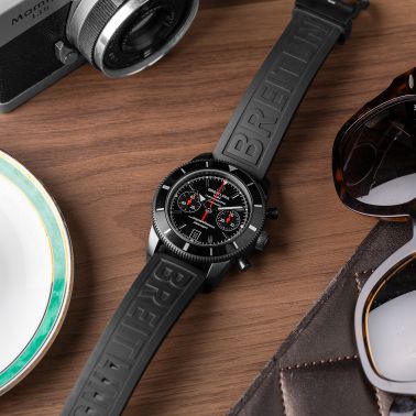 Montre Breitling SuperOcean Heritage Chronographe "Swiss" automatique 44 mm Full Set 2018