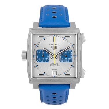 TAG Heuer Monaco Chronograph Racing Blue automatic 39 mm Full Set 2024