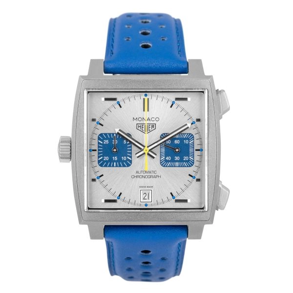 Montre TAG Heuer Monaco Chronograph Racing Blue automatique 39 mm Full Set 2024