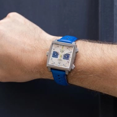 Montre TAG Heuer Monaco Chronograph Racing Blue automatique 39 mm Full Set 2024