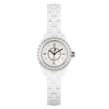 Montre CHANEL J12 Blanche Diamants quartz 29 mm Full Set 2022