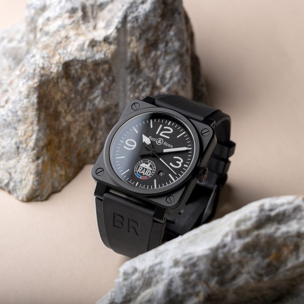 Montre Bell & Ross BR03-92 Céramique "RAID" automatique 42 mm Full Set 