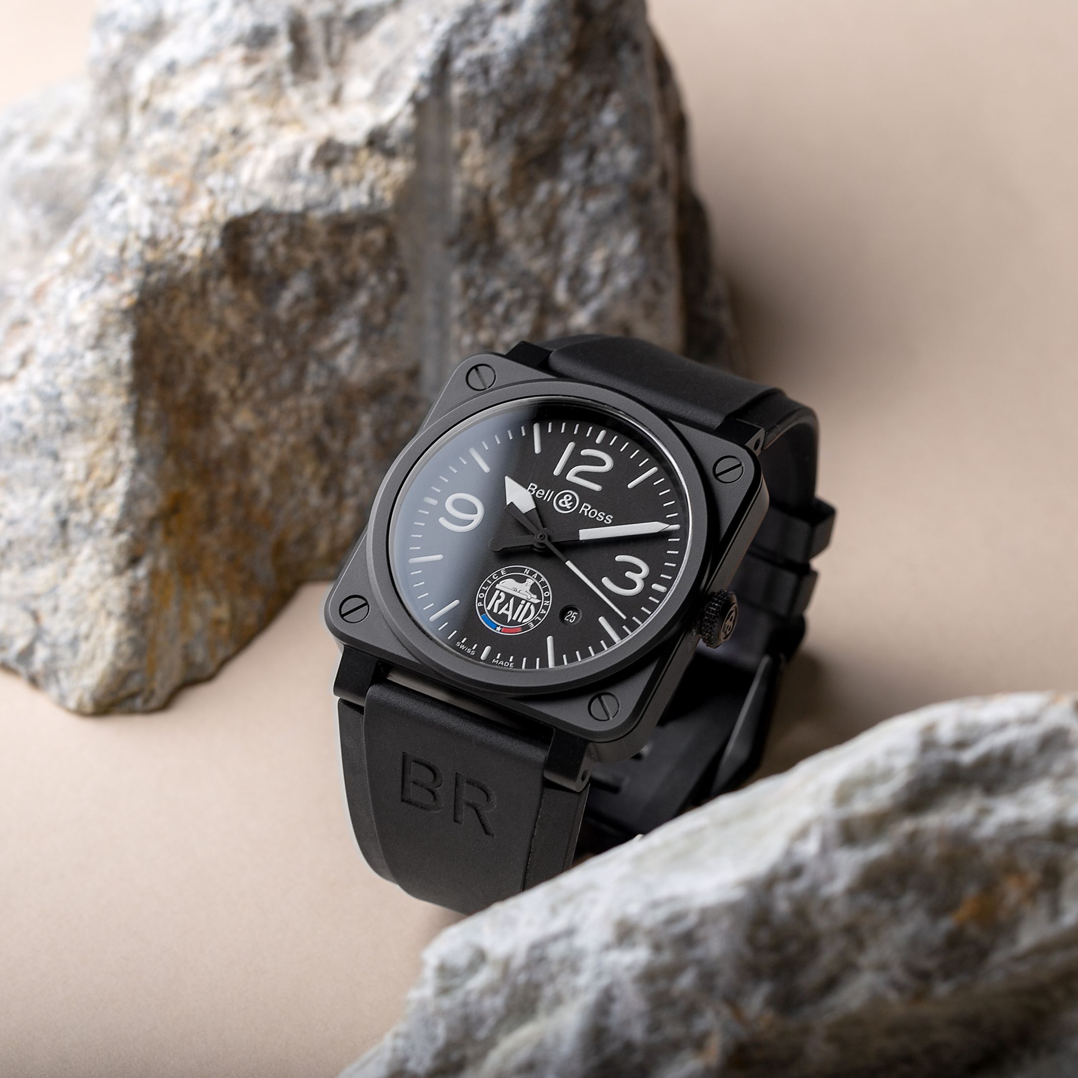 Montre d'occasion Bell Ross BR03-92 RAID Full Set Lepage