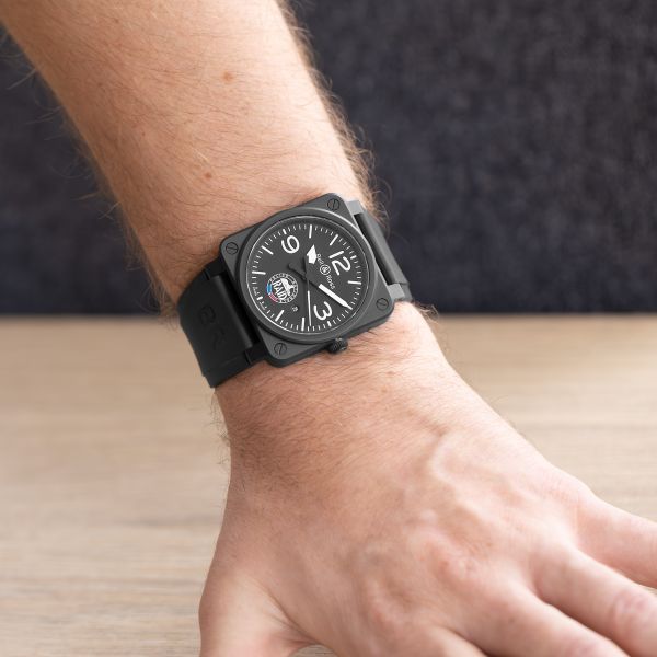 Montre Bell & Ross BR03-92 Céramique "RAID" automatique 42 mm Full Set 