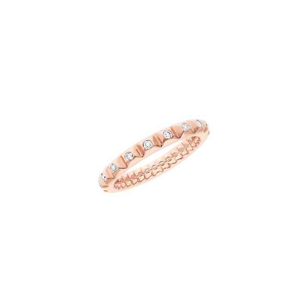 Bague Korloff Korlove cœur en or rose et diamants