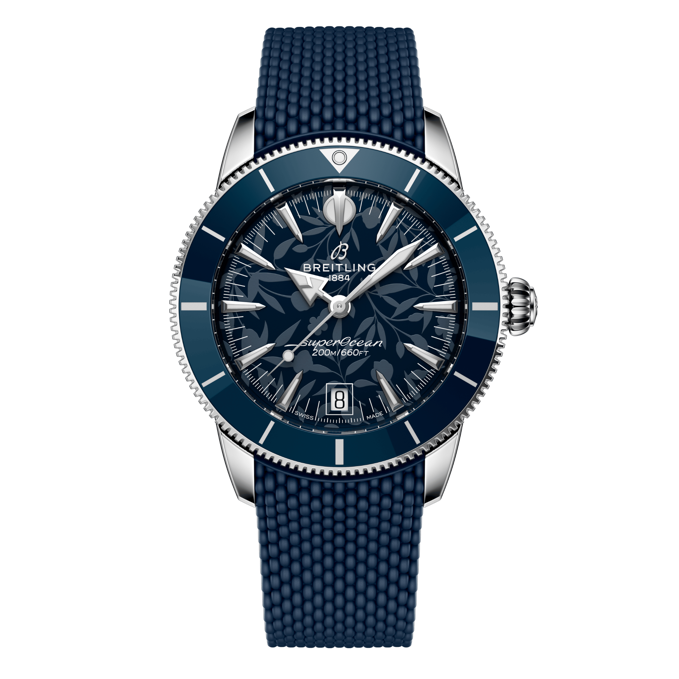Montre Breitling Superocean Heritage B31 "Kelly Slater" automatique cadran bleu bracelet caoutchouc 40 mm