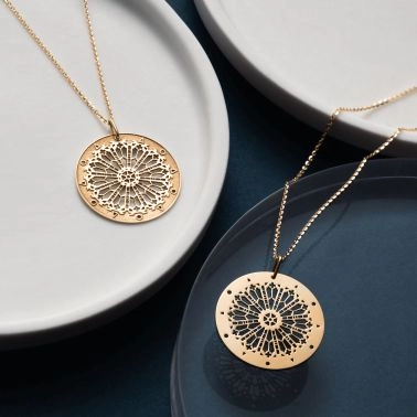 Lepage Colette 100 year medal in yellow gold