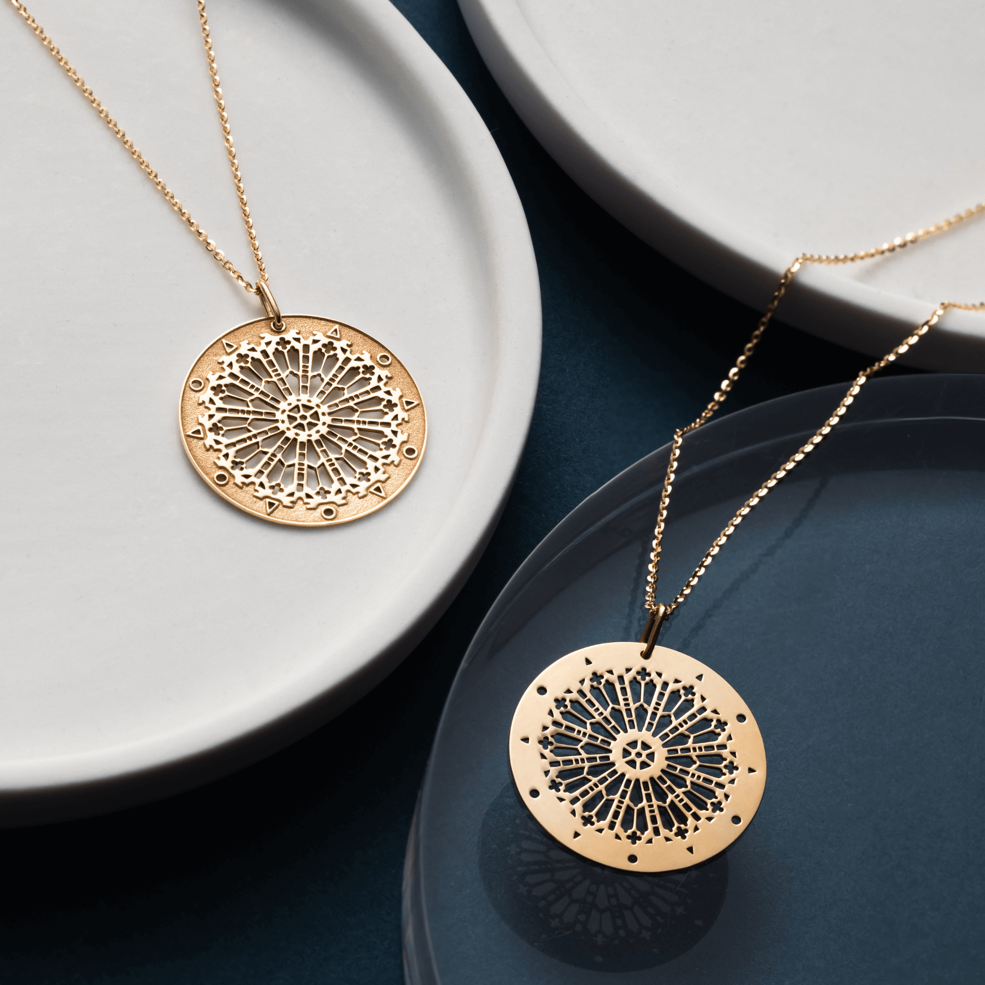 Lepage Colette 100 year medal in yellow gold