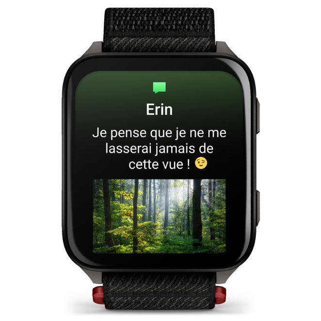 Montre Garmin Venu X1 AMOLED bracelet ComfortFit noir 41 x 46 mm