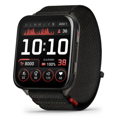 Montre Garmin Venu X1 AMOLED bracelet ComfortFit noir 41 x 46 mm