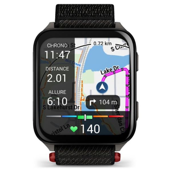 Montre Garmin Venu X1 AMOLED bracelet ComfortFit noir 41 x 46 mm