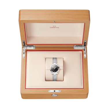 Montre Omega Seamaster Aqua Terra 150m cadran noir bracelet acier 30 mm