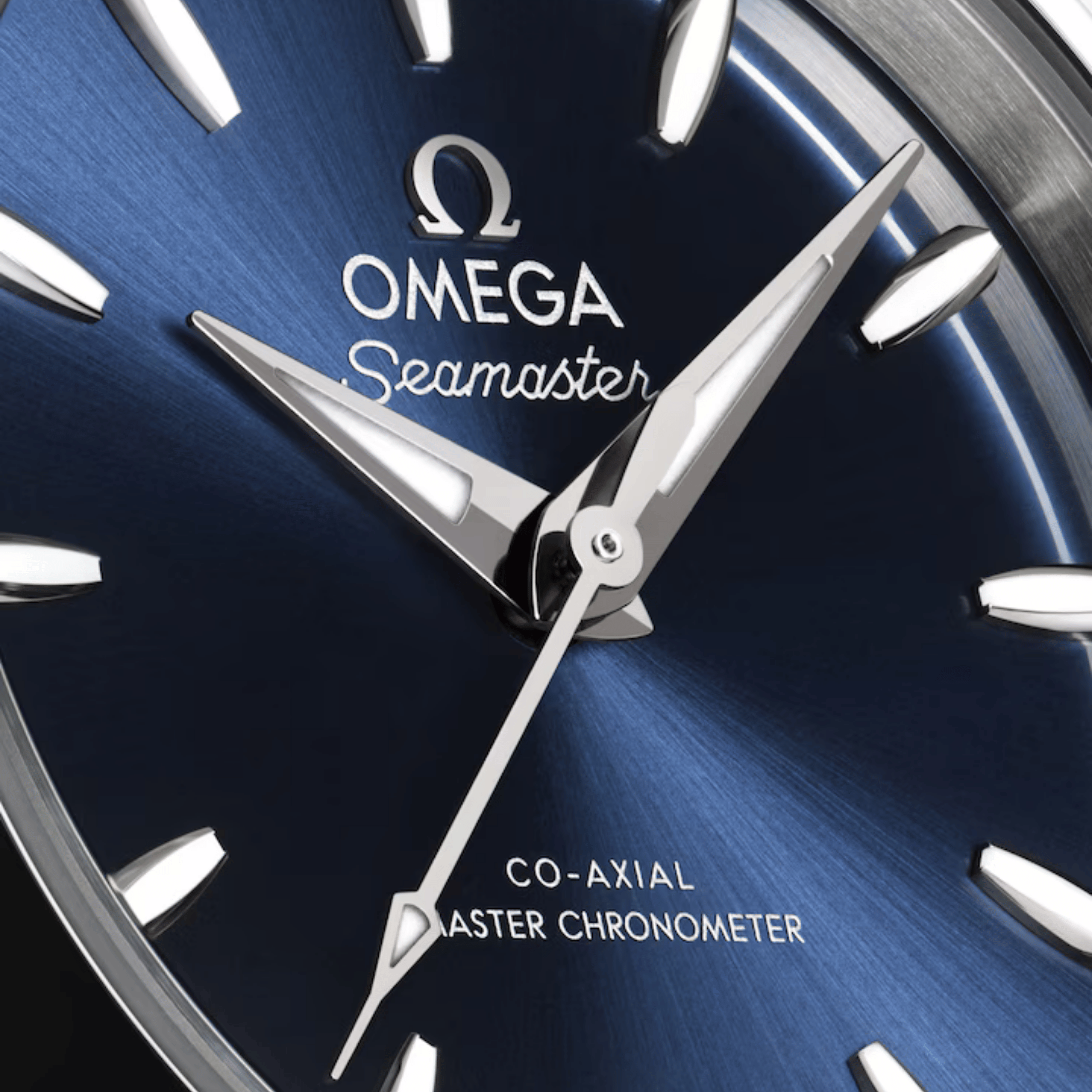 Montre Omega Seamaster Aqua Terra 150m cadran bleu bracelet acier 30 mm
