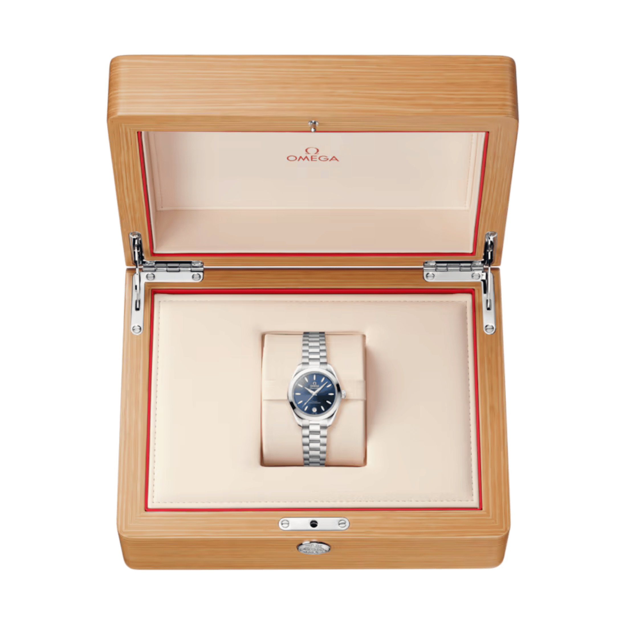 Montre Omega Seamaster Aqua Terra 150m cadran bleu bracelet acier 30 mm