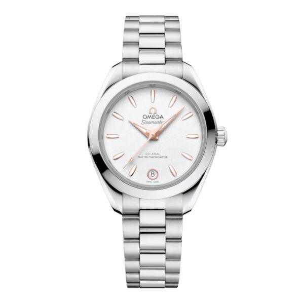 Omega Seamaster Aqua Terra 150m silver dial steel bracelet 30 mm