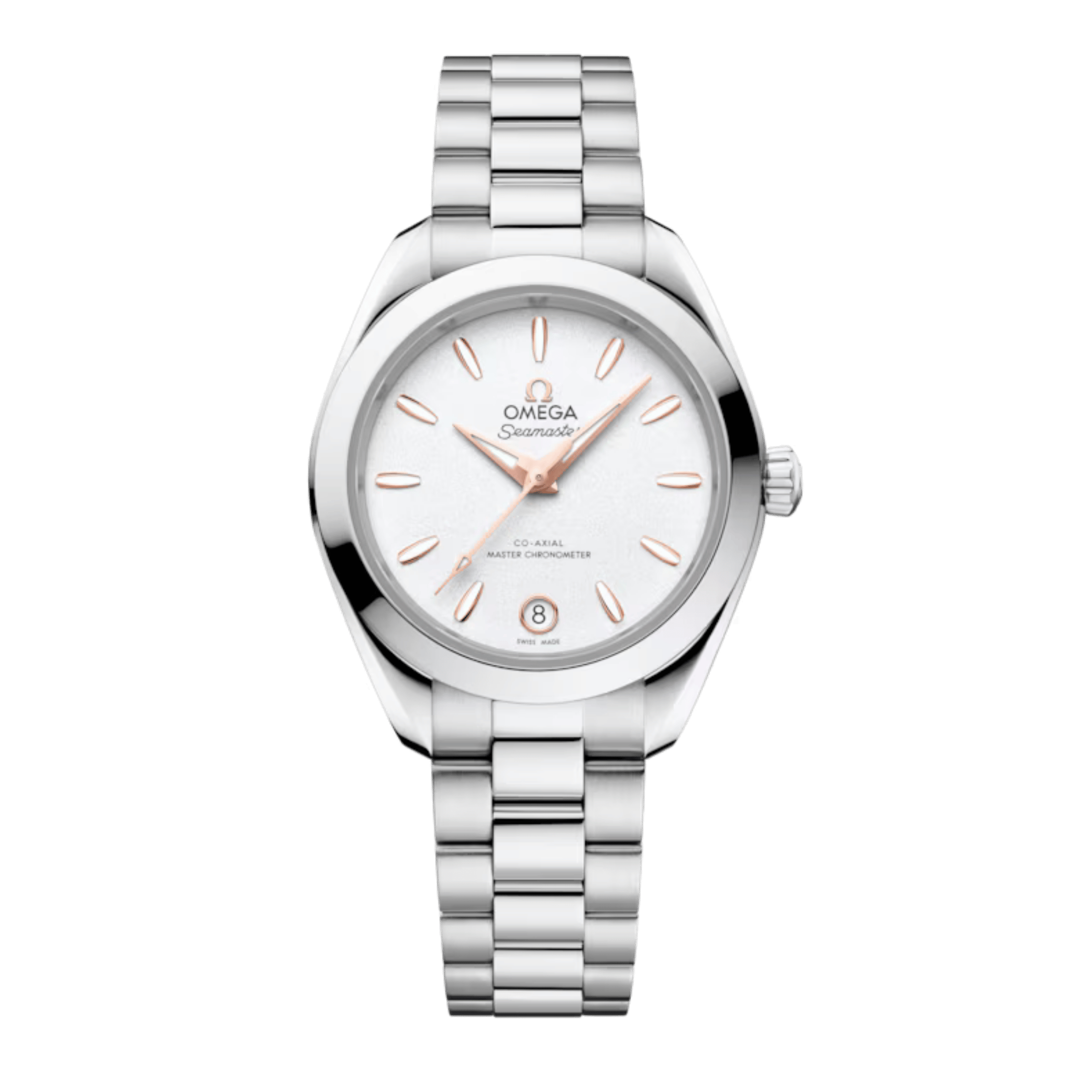 Montre Omega Seamaster Aqua Terra 150m cadran argenté bracelet acier 30 mm