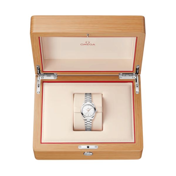 Montre Omega Seamaster Aqua Terra 150m cadran argenté bracelet acier 30 mm